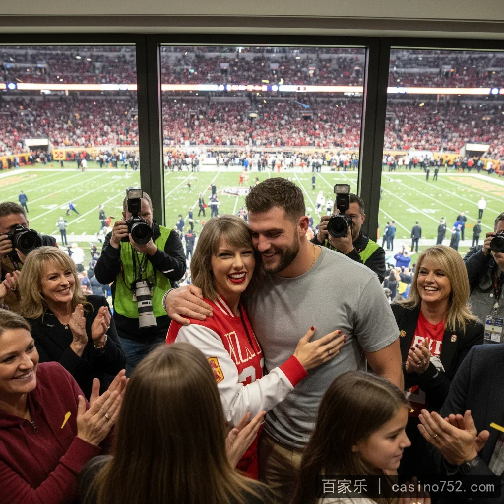 百家乐 - 霉霉与Travis Kelce恋情再添实锤，NFL赛场成追爱 配图1
